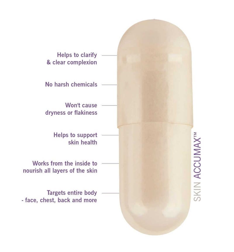 Skin Accumax (120 capsules) image 1