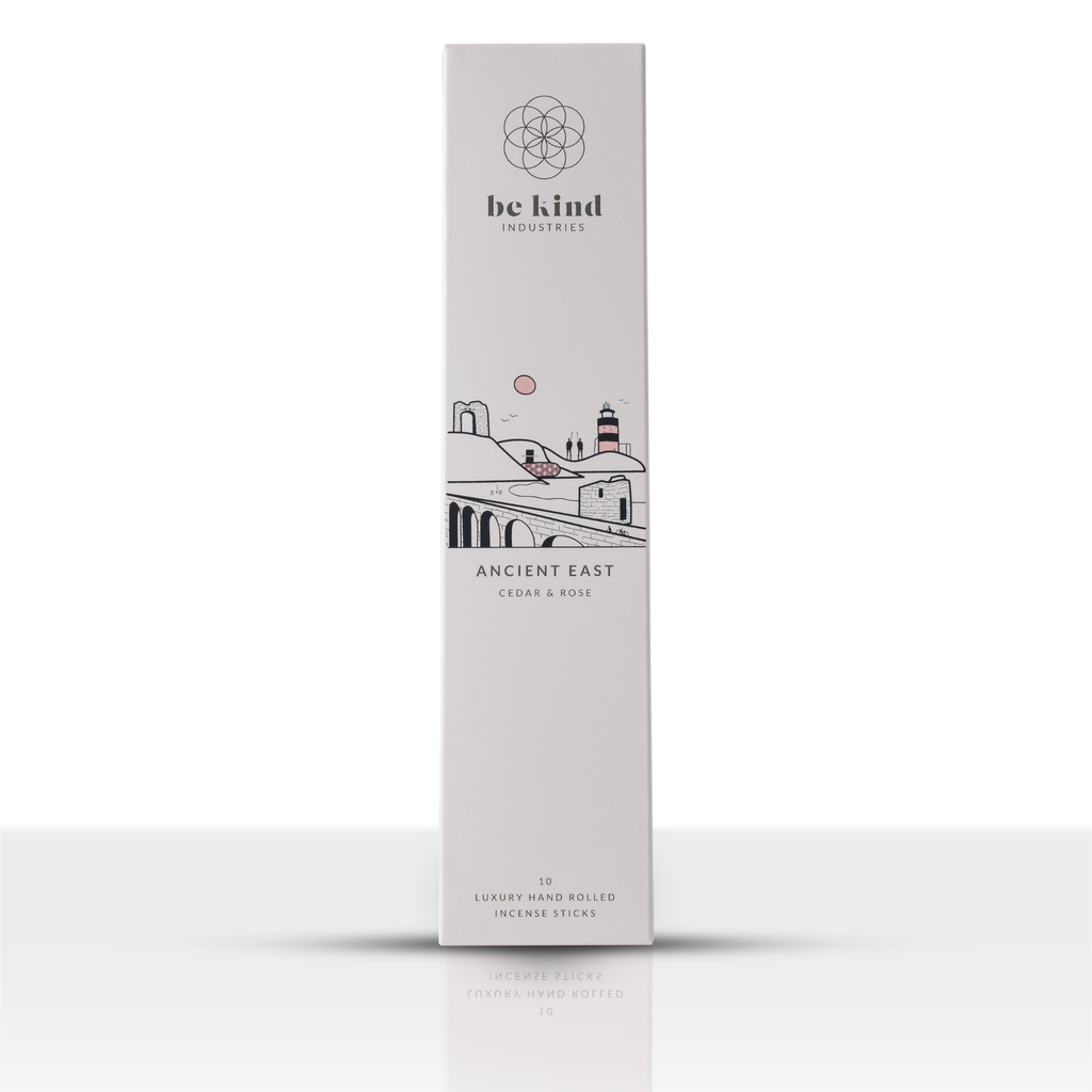 Be Kind | Ancient East - Cedar & Rose Incense