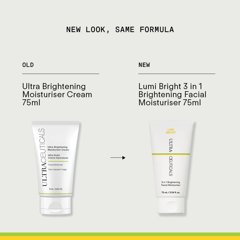 Lumi Bright 3 in 1 Brightening Facial Moisturiser 75ml (Ultra Brightening Moisturiser Cream)