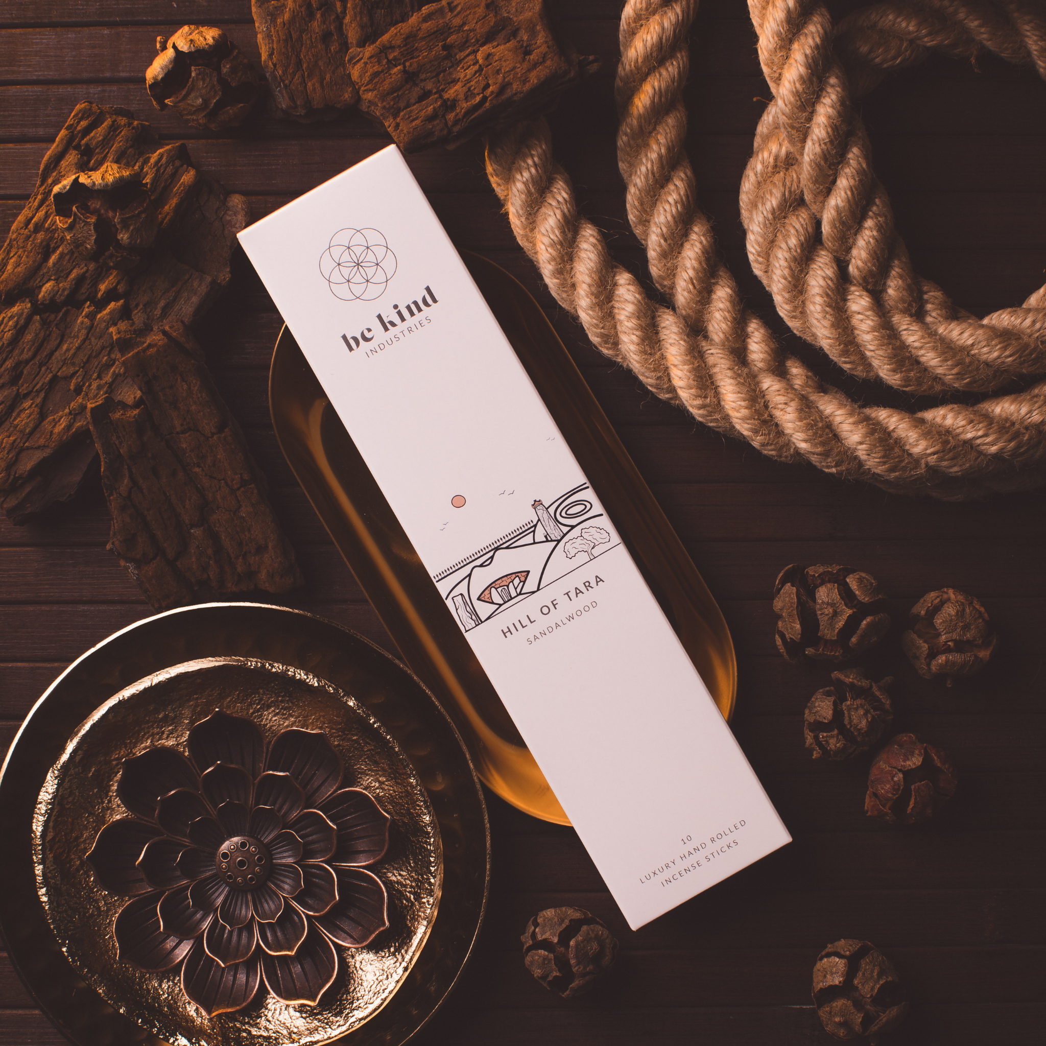 BeKind | Hill of Tara - Sandalwood Incense
